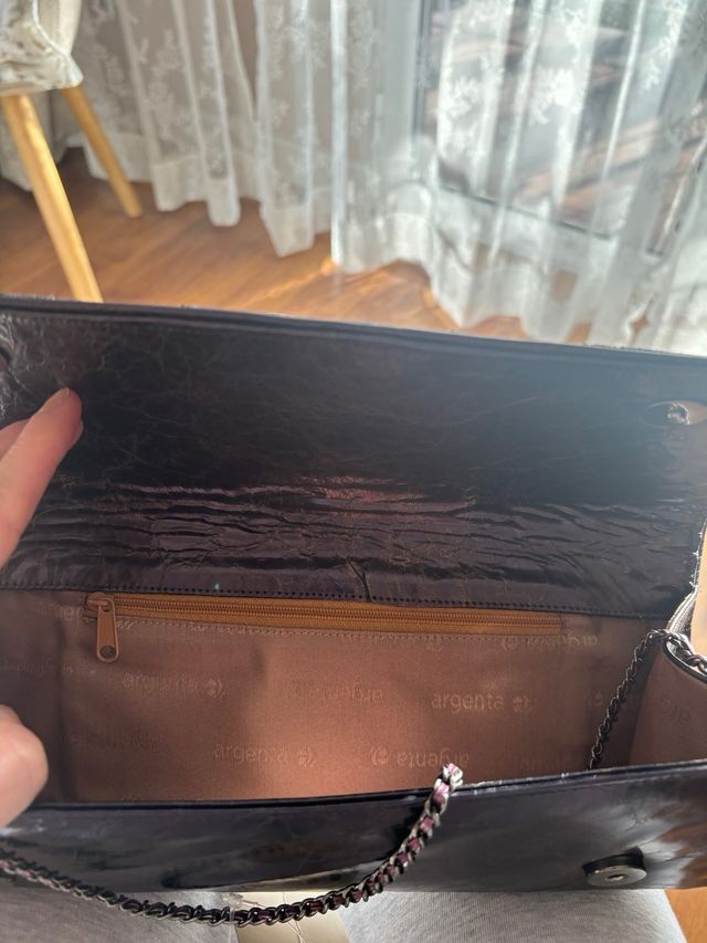 Bolso Argenta morado