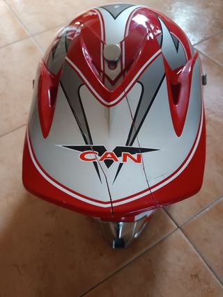 Casco motocross niño
