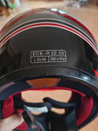 Casco motocross niño