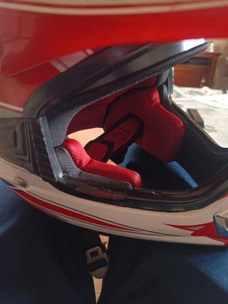 Casco motocross niño