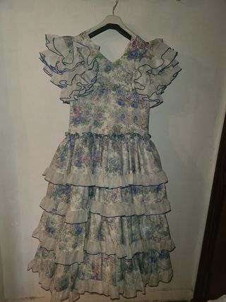 Traje flamenca