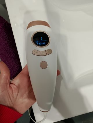 Depiladora de luz pulsada