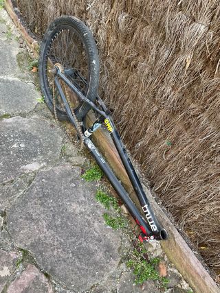 Cuadro y rueda trasera BMX Free style EIGHTIES 21”