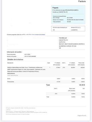 Calienta biberon 10 en 1