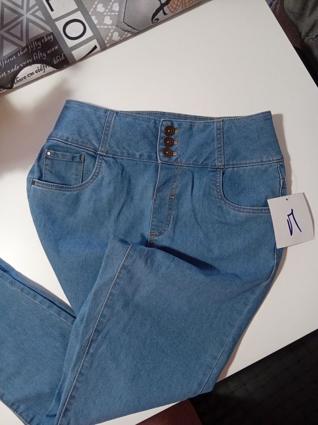 Jeans vita alta taglia M elasticizzato