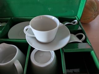 Juego de cafe o te a estrenar tazas...