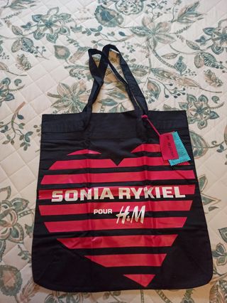 Bolsa de Lona Sonia Rykiel 