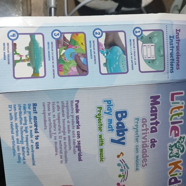 Manta actividades bebe