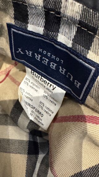 Gorro de lluvia Burberry