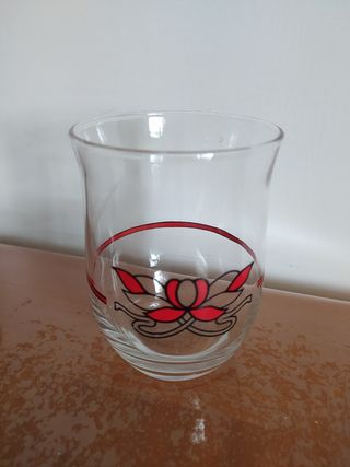 Tre bicchieri vintage