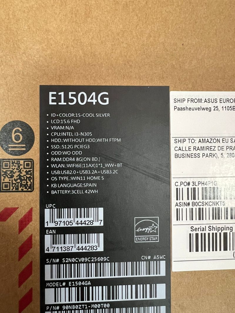 ASUS Vivobook Go 15 LCD (E1504GA) #25609C afbeelding 6