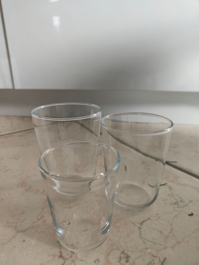 Set 18 Bicchieri vetro