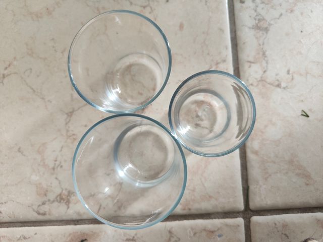 Set 18 Bicchieri vetro