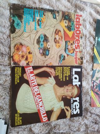 Revistas antiguas de labores