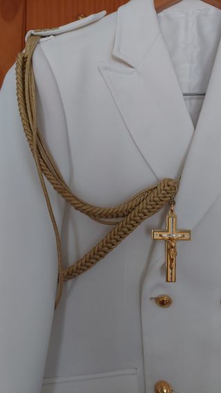 Traje comunion almirante con accesorios