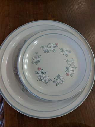 Vajilla Garlande decorada a mano