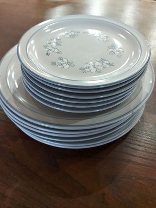 Vajilla Garlande decorada a mano