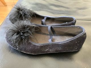 Bailarina terciopelo pompón Talla33