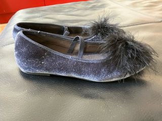 Bailarina terciopelo pompón Talla33