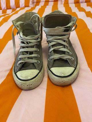 Converse grises unisex 