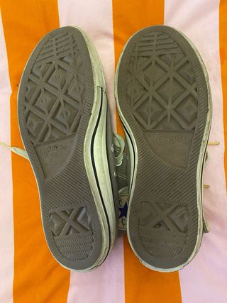 Converse grises unisex 