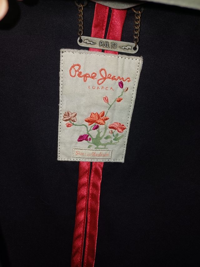 Chaqueta torera bordada Pepe Jeans
