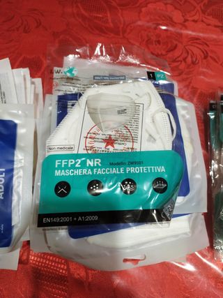 Mascherine protettive FFP2 certificate