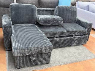 SOFA CHAISE LONGUE CON CAMA 😍