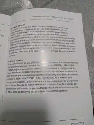 Cinta de correr BODYTONE  H home.