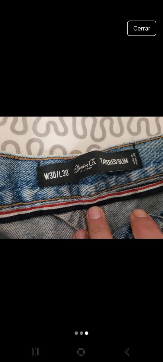 Pantalones vaqueros anchos