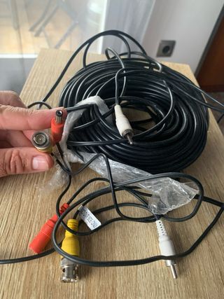 25 metros de Cables para camara de vigilancia