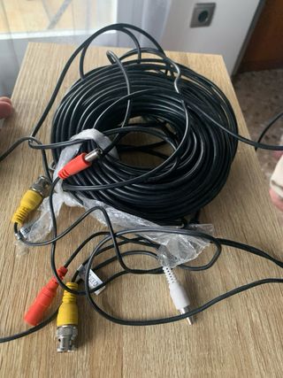 25 metros de Cables para camara de vigilancia