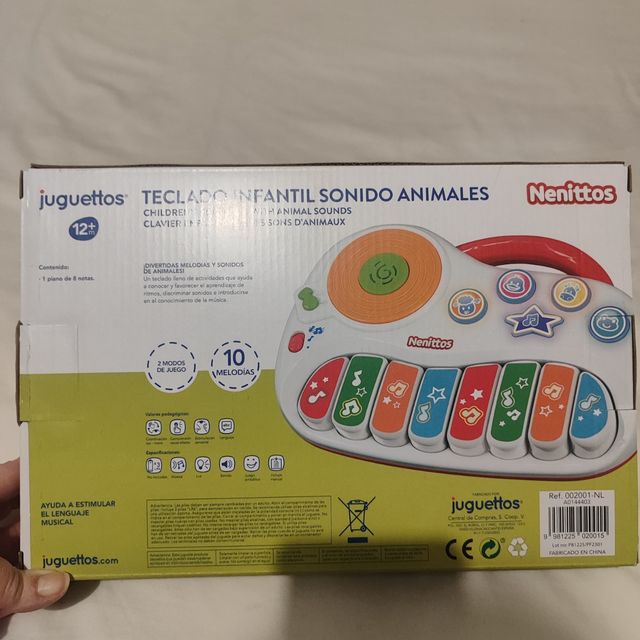 Piano juguete 
