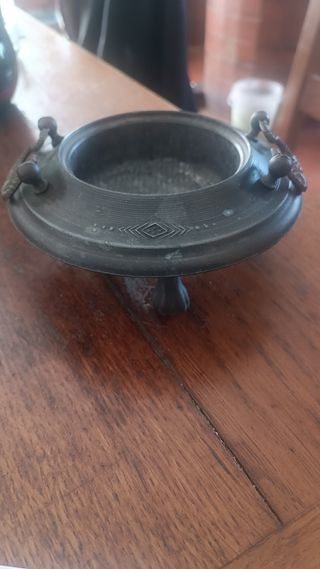 Mini braciere in ottone massiccio