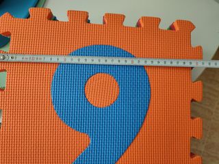 Puzzle alfombra números