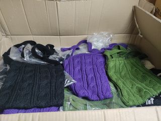 Lote bolsas de tela varios colores