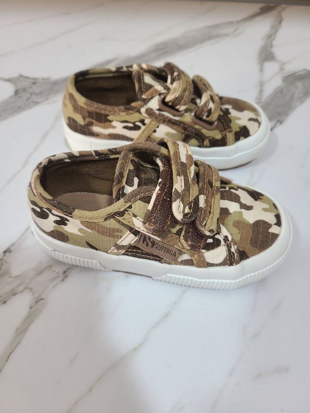 Zapatos Superga Kids Camuflaje