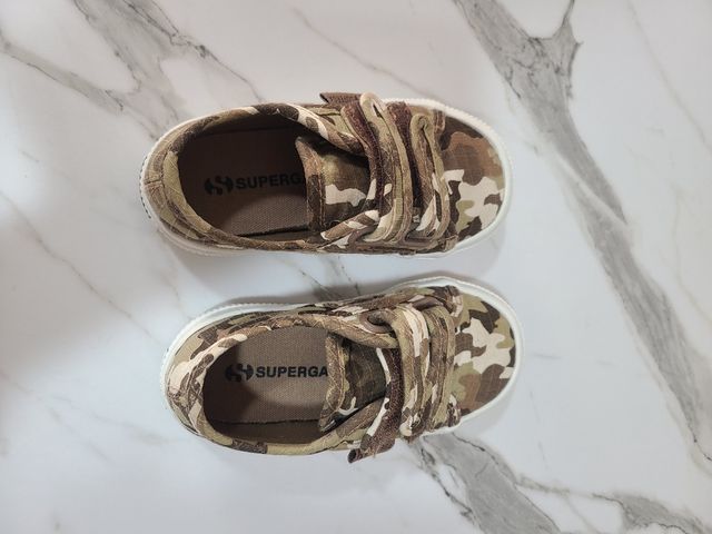 Zapatos Superga Kids Camuflaje
