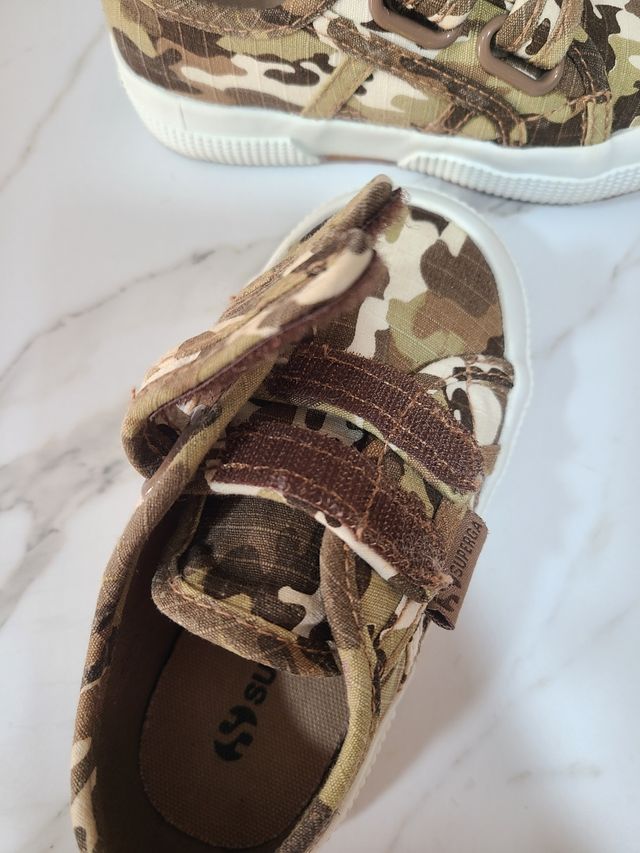 Zapatos Superga Kids Camuflaje