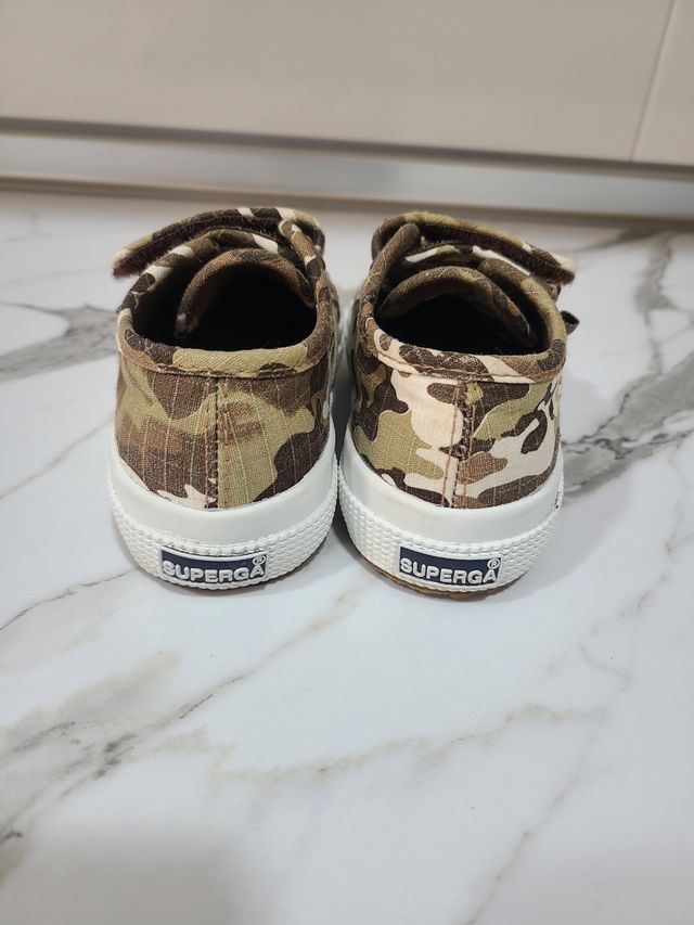 Zapatos Superga Kids Camuflaje