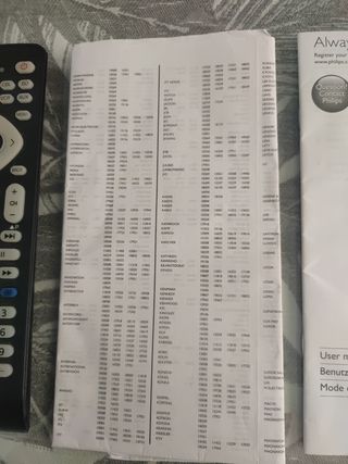 Mando a distancia universal Philips