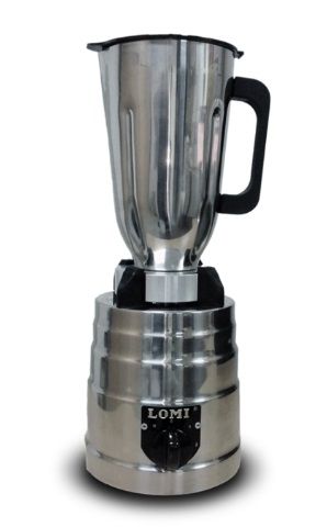 Triturador LOMI con vaso de acero.