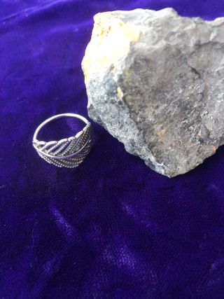 Anillo de plata mujer