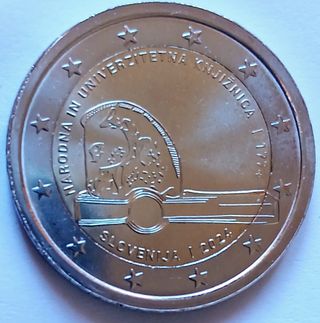 2 euros conmemorativos Eslovenia 2024