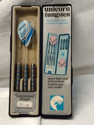 Juego de Dardos de Tusteno con punta de Acero.