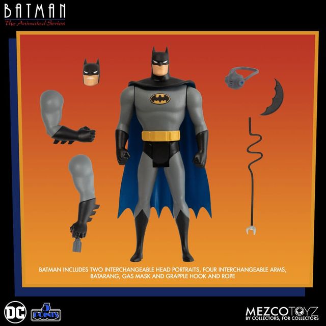 BATMAN THE ANIMATED SERIES 5 POINTS SET DC COMICS
