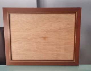 Marco pared madera
