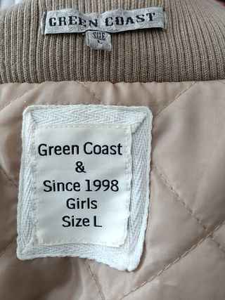Chaquetón tipo trenca,de Green Coast