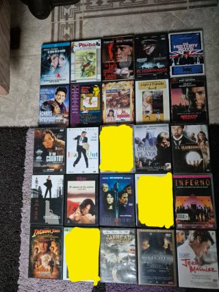 Lote 31, elegir películas dvd 4 x 10 euros