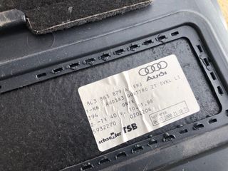 Tapa maletero Audi A3
